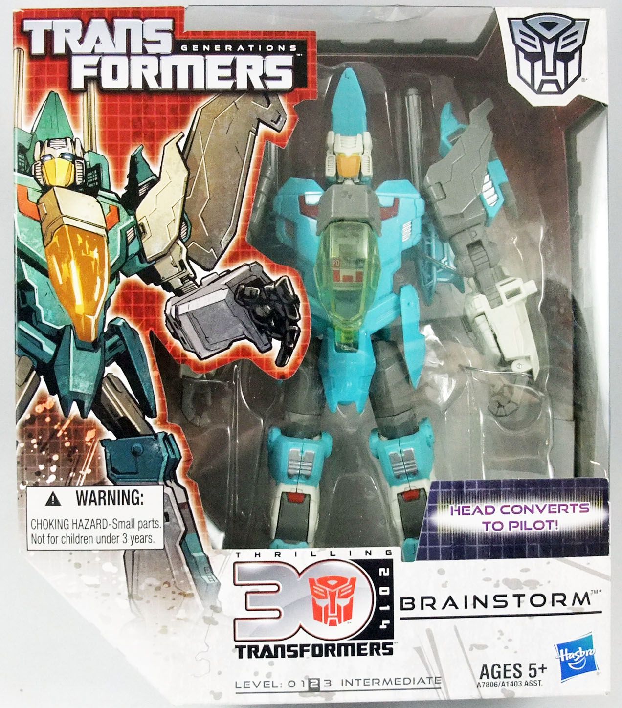 Transformers Generations BRAINSTORM complete 30th Anniversary Voyager 