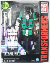 Transformers Generations - Titans Return Decepticon Revolver & Six Shot