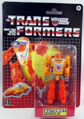 Transformers Retro G1 - Autobot Wheelie - Hasbro 