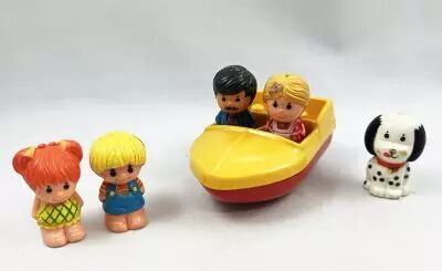 Tree Tots Family Treehouse - Vulli - Tree Tots Family with Boat (loose)