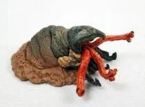 Tremors - Takara Tomy - Set of 4 gashapon figures : Graboid, Shrieker, Assblaster, Larva & Egg