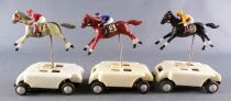 Tri-ang - Jump Jockey JJ 300 - Electric Steeplechasing Scalextric Complete Boxed