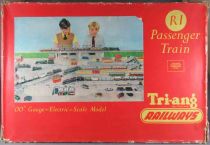 Tri-Ang R1 Oo Ho Br Coffret Train Passagers Loco Vapeur 231 46201 2 Voitures M7071 Rails Transfo