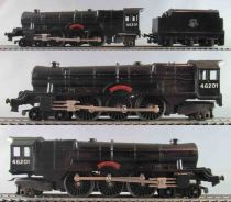 Tri-Ang R1 Oo Ho Br Coffret Train Passagers Loco Vapeur 231 46201 2 Voitures M7071 Rails Transfo