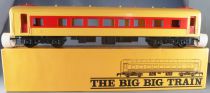 Tri-Ang Rovex The Big Big Train RV 274 Ech O Voiture Continental Portière Ouvrantes Livrée Jaune & Rouge Neuf Boite