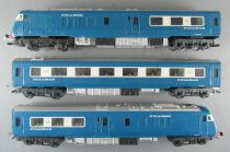 Triang Hornby R555 R556 R426 Ho Oo Br Rame Diesel Midland Blue Pullman 3 Eléments