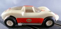 Troby 903 - Porsche Carrera 6 Cream Colour with Red Stripes Lexan Body no Box 1:32