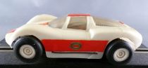 Troby 903 - Porsche Carrera 6 Crème Bande Rouge Carrosserie Lexan sans Boite 1/32