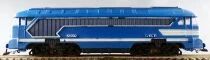 Troby Ho Sncf Locomotive Diesel A1A A1A 68000 Bleue sans Boite 