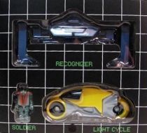 Tron - Medicom Kubrick - Set C  Soldier w/ Recognizer &  Light Cycle