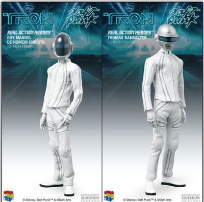 DAFT PUNK 100% BEARBRICK FIGURE MEDICOM GUY MANUEL THOMAS