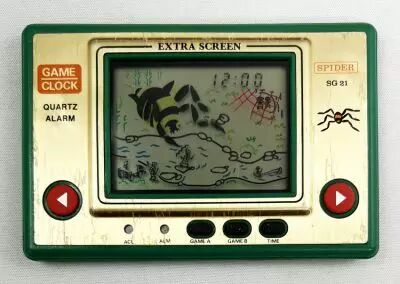 Tronica (Game-Clock) - Handheld Game - Spider (SG-21) 