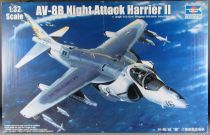 Trumpeter 02285 - US Marines AV-8B Night Attack Harrier II Aircraft 1:32 MIB