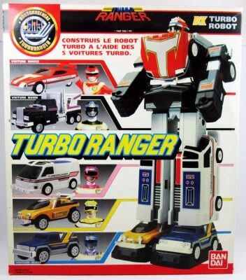 Turbo Ranger - Bandai France - DX Turbo Robo (Mint in Box)