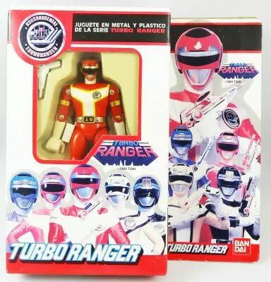Turbo Ranger - Bandai Spain - Red Turbo Ranger (mint in box)