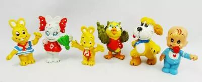 Turma Da Fofura (Ely Barbosa) - S�rie Compl�te de 6 Figurines PVC M+B Maia Borges