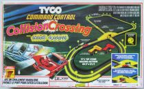 Tyco 6804 - Boxed Slot Car Set Collision Crossing 2 Trans-Am Lightning Very Good