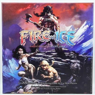 Tygra, la Glace et le Feu (Fire & Ice) RPG - Dynamite Entertainment / Frazetta Girls & Bakshi Prod. (2024)