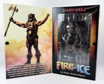 Tygra, la glace et le feu (Fire and Ice) - Dark Wolf - Figurine 1:12�me