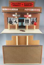 Type Comansi - Far-West - Coffret Tucson City 6 Bâtiments Trains Tapis Jeu