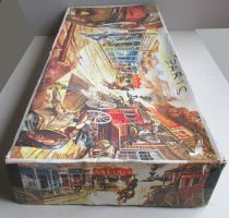 Type Comansi - Far-West - Coffret Tucson City 6 Bâtiments Trains Tapis Jeu