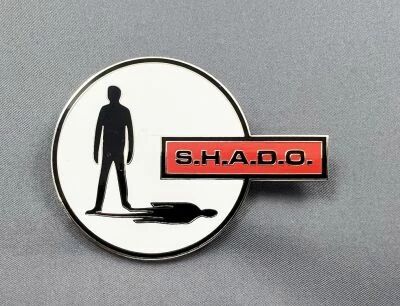 UFO - Logo S.H.A.D.O. Broche M�tal �maill�
