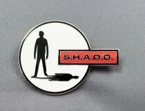UFO - Logo S.H.A.D.O. Broche M&eacute;tal &Eacute;maill&eacute;