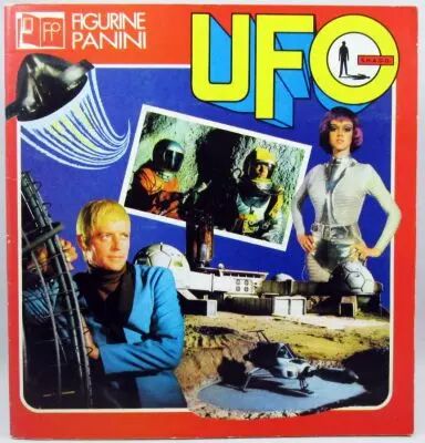UFO - Panini 1974 Stickers collector book (near complete)