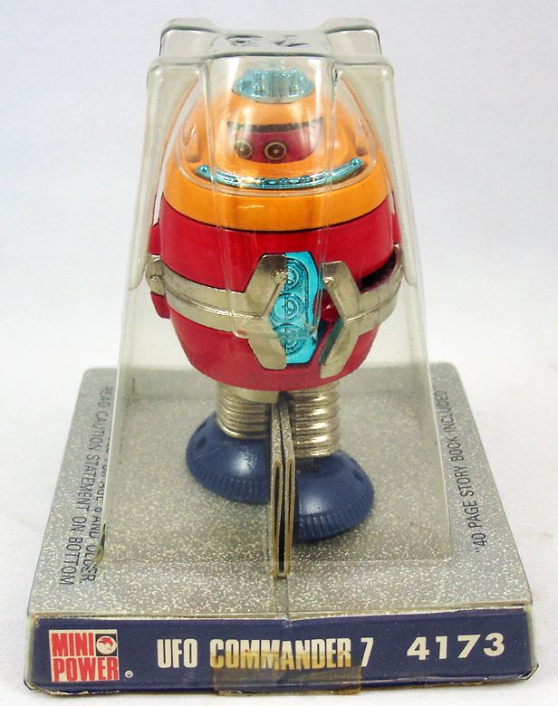 UFO Commander Brain-3   Diecast Robot MOC Shinsei Space Toy
