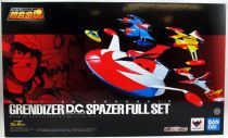 UFO Robo Grendizer - Bandai Soul of Chogokin GX-76SP - Goldrake + Spazers Set \ Anime Color Version\ 
