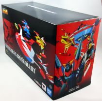 UFO Robo Grendizer - Bandai Soul of Chogokin GX-76SP - Goldrake + Spazers Set \ Anime Color Version\ 