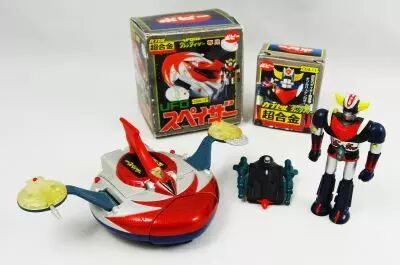 UFO Robot Grendizer - Capsule Chogokin Spazer - POPY Japan - Anime Vintage