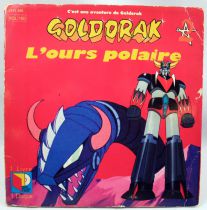 UFO Robo Grendizer - Mini-LP Record-book \ L\'Ours Polaire\  - Saban Records 1982