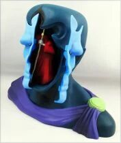 UFO Robo Grendizer - Plastoy - 9\  Pvc Coin Bank Bust General Gandal & Lady Gandal