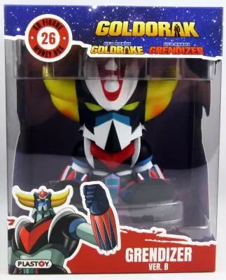 UFO Robo Grendizer - Plastoy - Super-Deformed 6\  pvc coin bank figure Goldrake sitting
