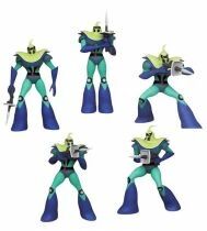 UFO Robo Grendizer - Plastoy - Vegan Soldiers 2.5\  pvc figures 5-pack