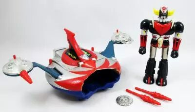 UFO Robo Grendizer - Popy Japan - DX Grendizer & Spazer \ 3rd version\  (loose)