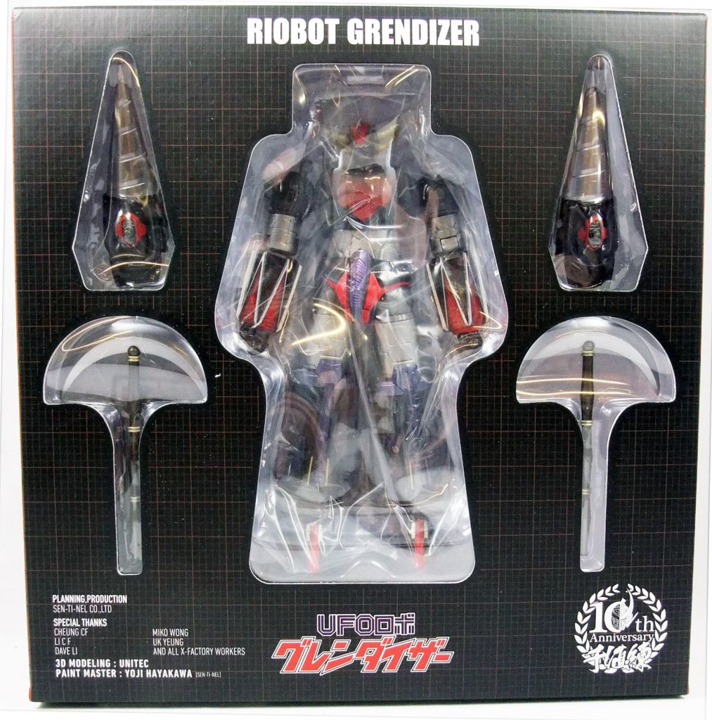 Ufo Robo Grendizer Sen Ti Nel Toys Riobot Grendizer 10th Anniversary