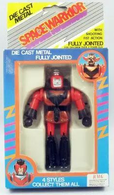 UFO Robo Grendizer - Space Warrior - Bootleg Die-cast m�tal 4\  figure - Type D (black & gold torso)