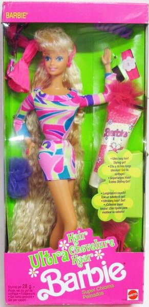 Barbie Ultra Chevelure - Barbie blonde - Mattel 1991 (ref.1112)