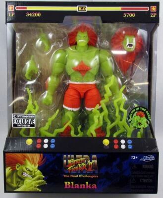 Ultra Street Fighter II - Jada Toys - Blanka \ Glow in the Dark\ 