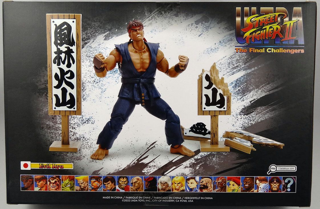 Ultra Street Fighter II - Jada Toys - Evil Ryu (SDCC Exclusive)