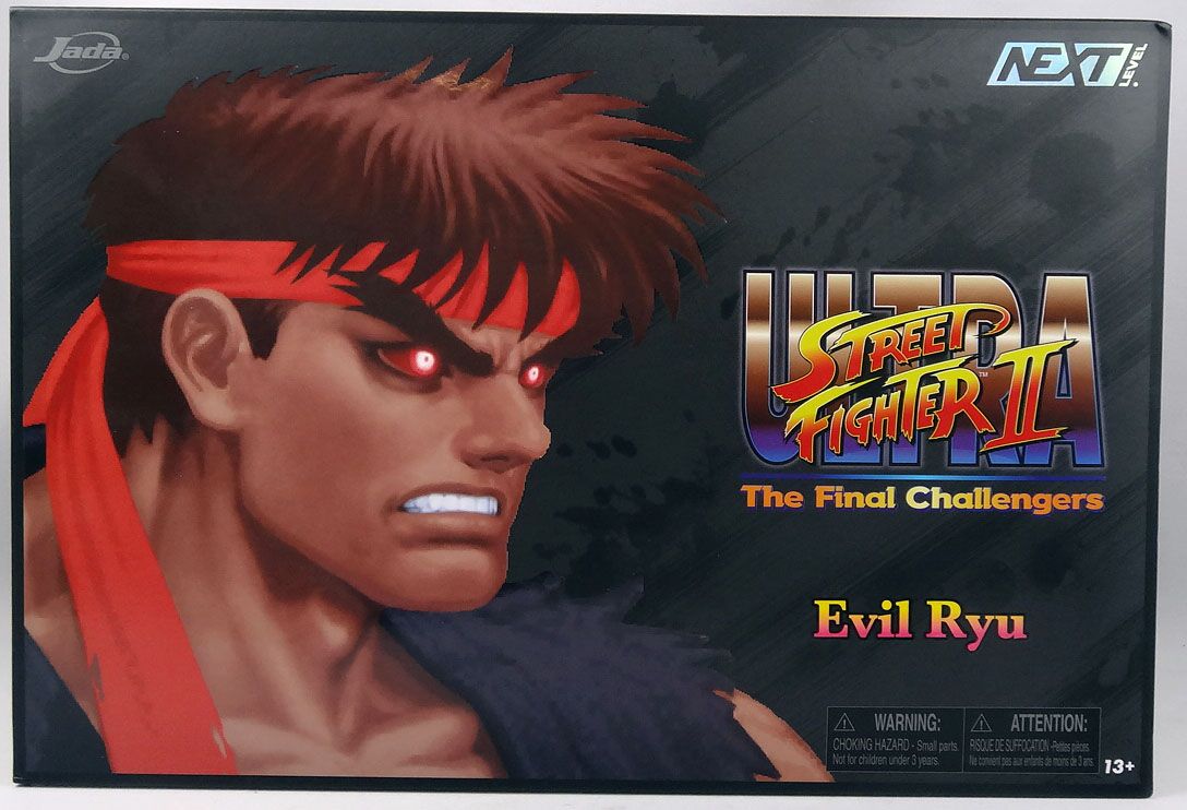 Ultra Street Fighter II - Jada Toys - Evil Ryu (SDCC Exclusive)