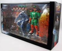 Ultra Street Fighter II - Jada Toys - M.Bison \ Player 2 purple colors\  (SDCC Exclusive)