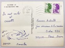 Ulysse 31 - Carte Postale Editions Arno (1982) - Thémis, Nono et Télémaque