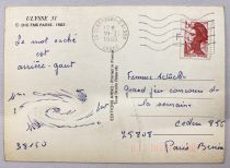 Ulysse 31 - Carte Postale Editions Arno (1982) - Ulysse
