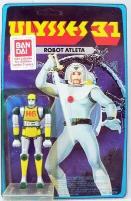 Figurine Ulysse 31 Popy - Robot réparateur en métal die cast MIB Vintage (C623