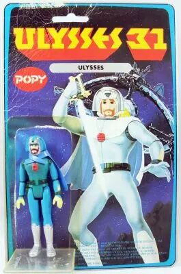 Figurine Ulysse 31 Popy – Robot-Pompier D’occasion (sans Blister, Avec Cardback)