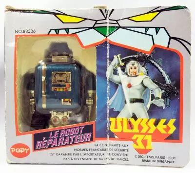Ulysse 31 - Figurine m�tal Robot-R�parateur - Popy France