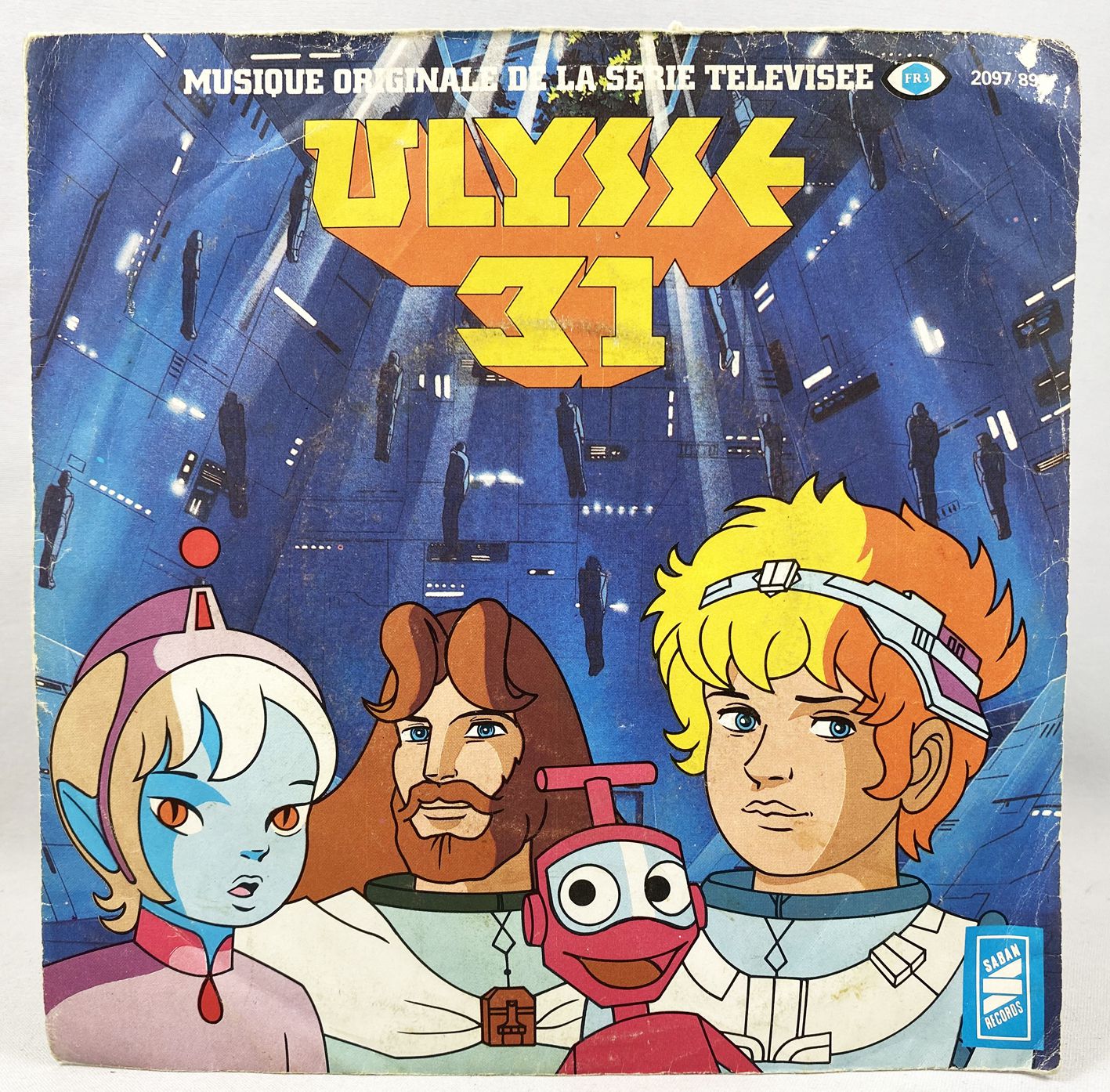 Ulysses 31 - Mini-LP Record - Original French TV series Soundtrack - Saban  1981